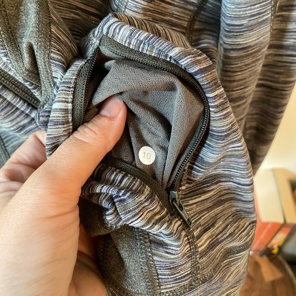 Lululemon Jacket, Olive, Size 10 - Picture 4 of 4